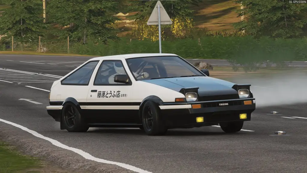 Takumi Fujiwara, karakter utama Initial D