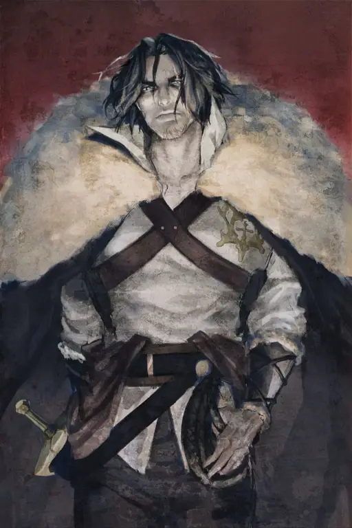 Ilustrasi Trevor Belmont dari Castlevania