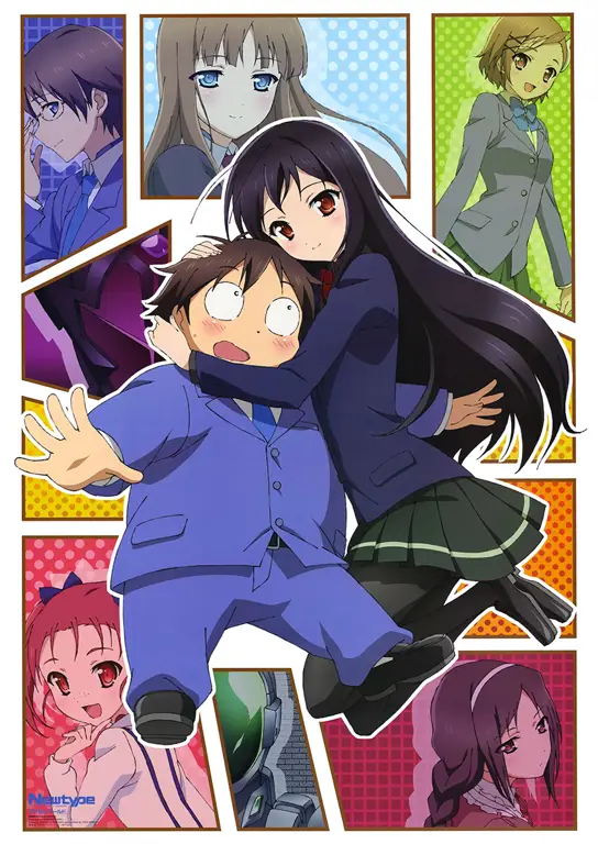 Visual kunci dari anime Accel World