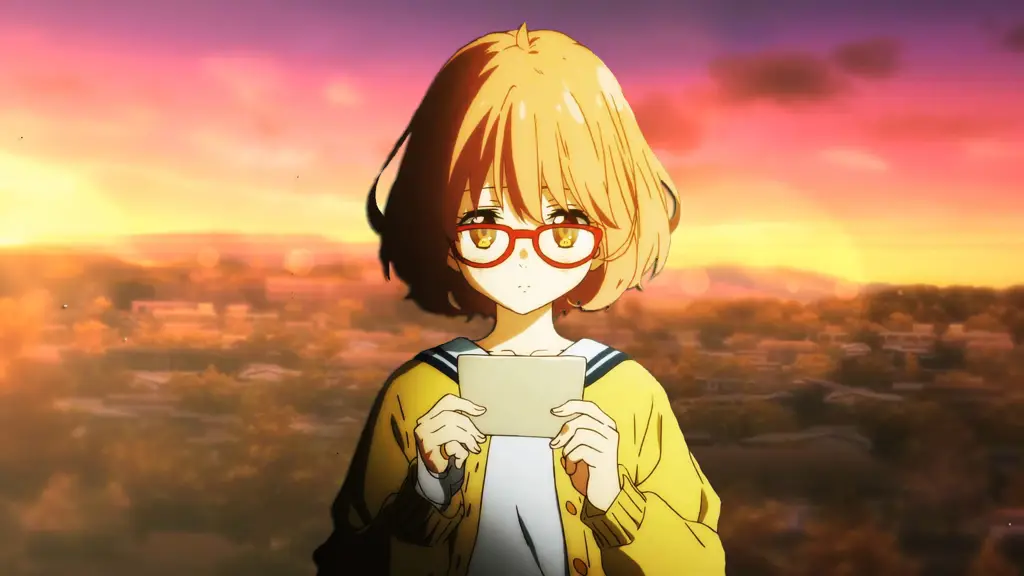 Visual utama anime Kyoukai no Kanata