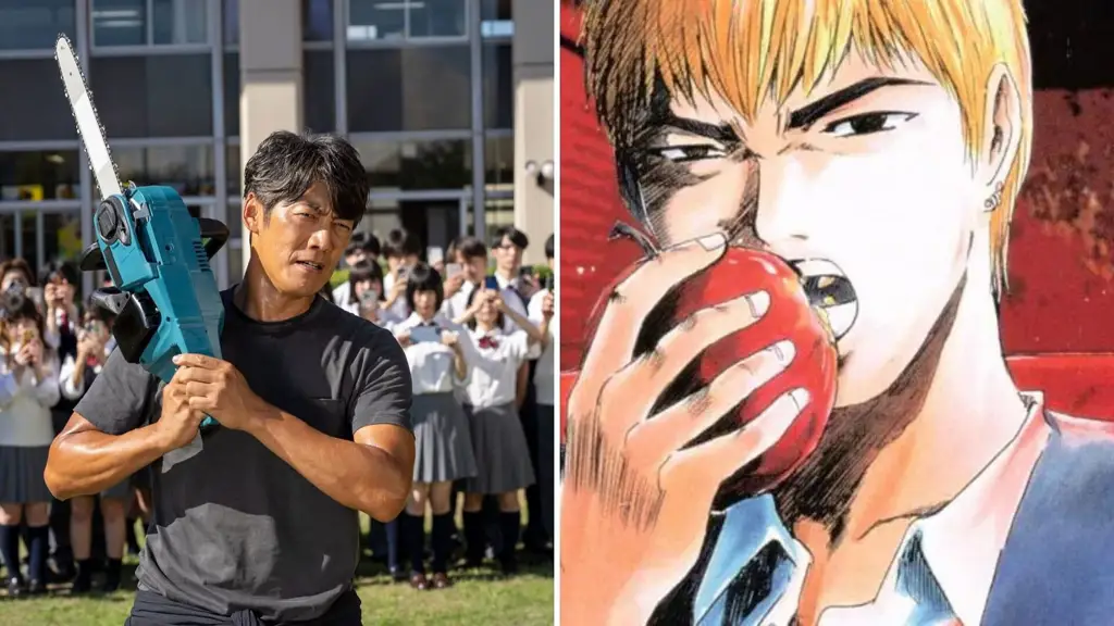 Perbandingan antara manga GTO dan versi live action-nya