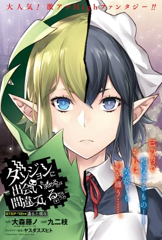 Gambar yang menampilkan beberapa karakter utama Danmachi Karakter-karakter dalam Danmachi