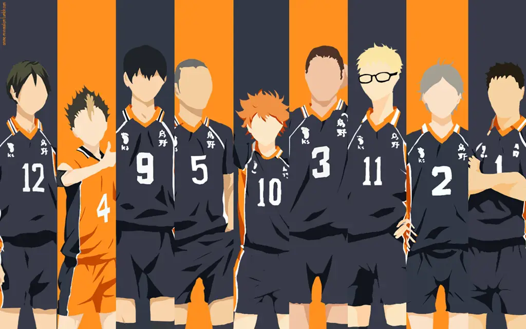 Karakter-karakter dalam anime Haikyuu!!