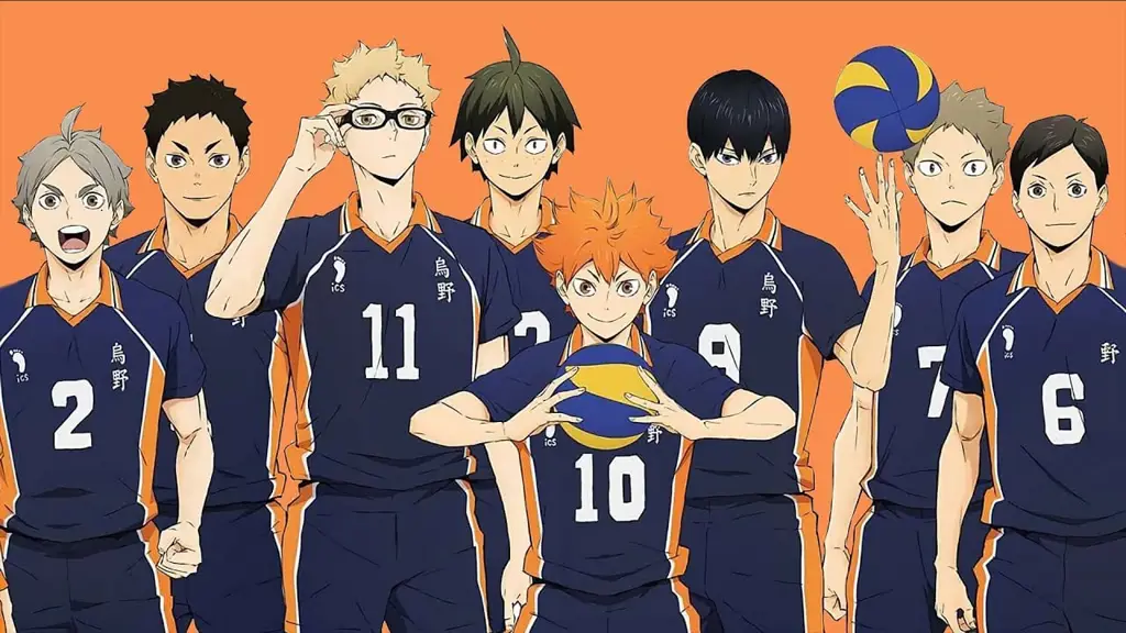 Karakter-karakter dalam anime Haikyuu!!