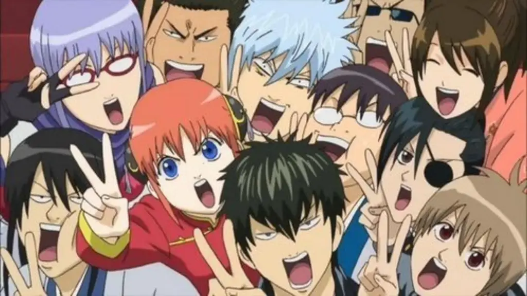 Gambar yang menampilkan berbagai genre anime, seperti aksi, romansa, dan komedi Berbagai genre anime
