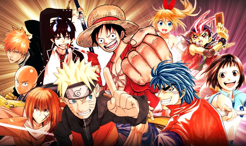 Berbagai genre manga