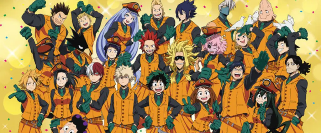 Karakter-karakter dalam film My Hero Academia Movie 3