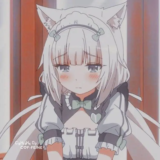 Gambar estetika anime neko