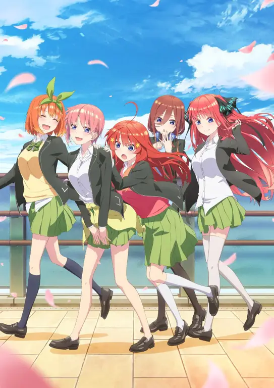 Karakter-karakter utama dalam Gotoubun no Hanayome