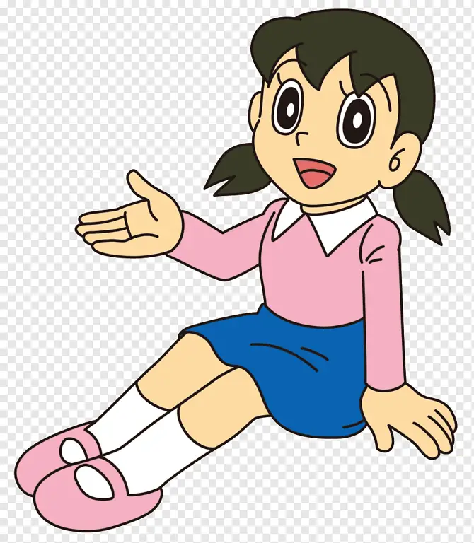 Karakter-karakter Doraemon lainnya seperti Giant, Suneo, dan Shizuka