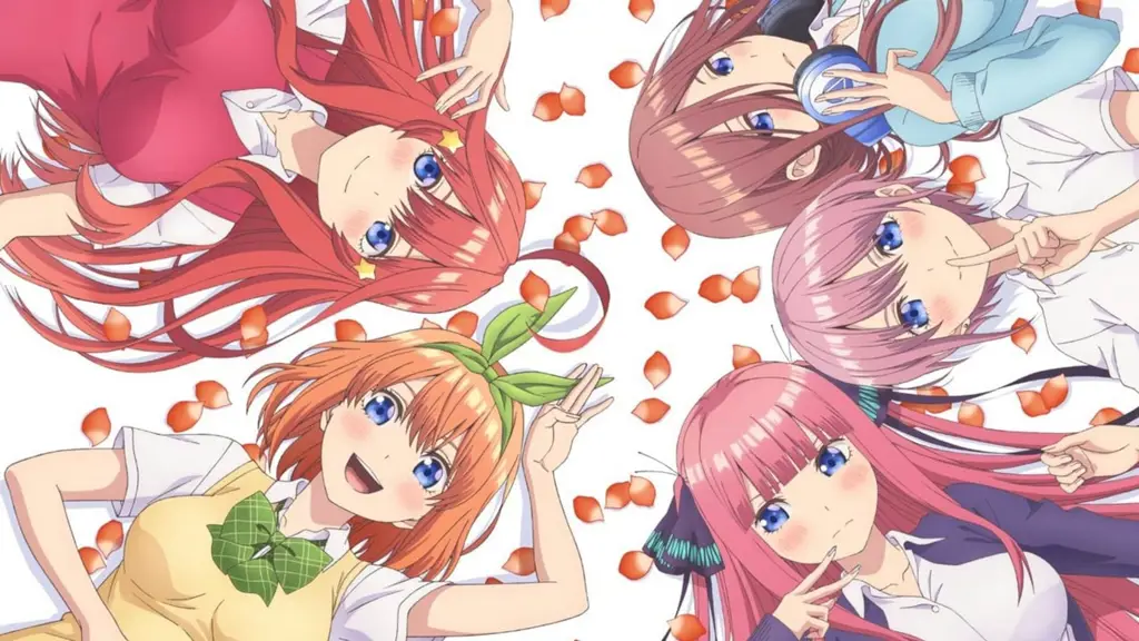 Karakter-karakter dalam Gotoubun no Hanayome