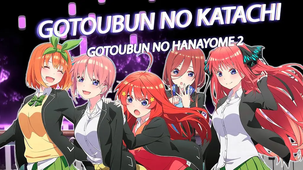 Momen lucu dari Gotoubun no Hanayome season 2