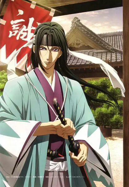 Perbandingan desain Hijikata Toshizo di berbagai anime