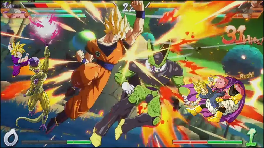 Gambar gameplay Dragon Ball FighterZ