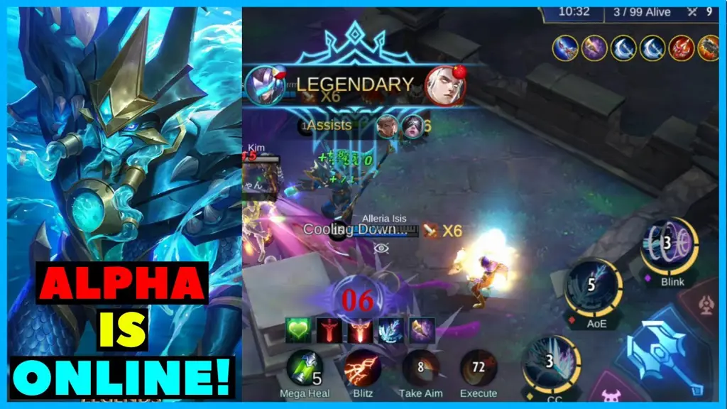 Gambar gameplay Alpha Mobile Legends