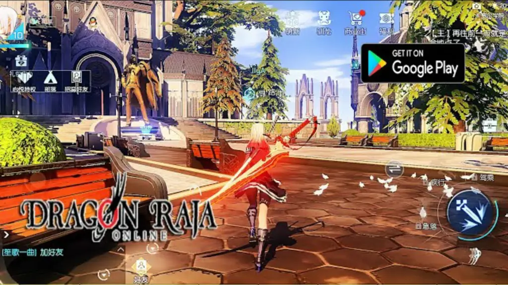 Gameplay Anime Dragon Raja yang seru dan menantang