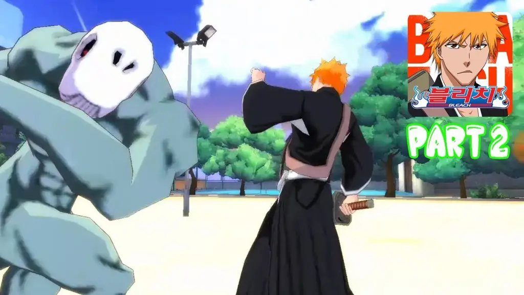 Gambar gameplay Bleach Mobile 3D yang menarik