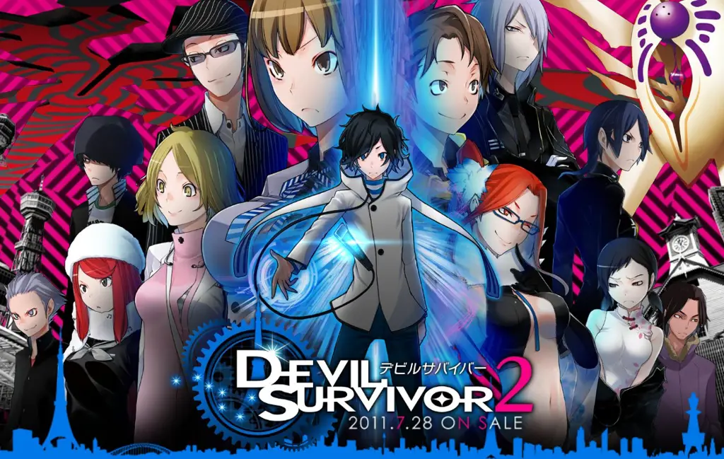 Gambar gameplay Devil Survivor 2