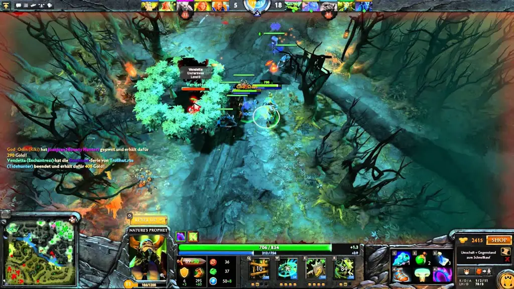 Cuplikan gameplay Dota 2