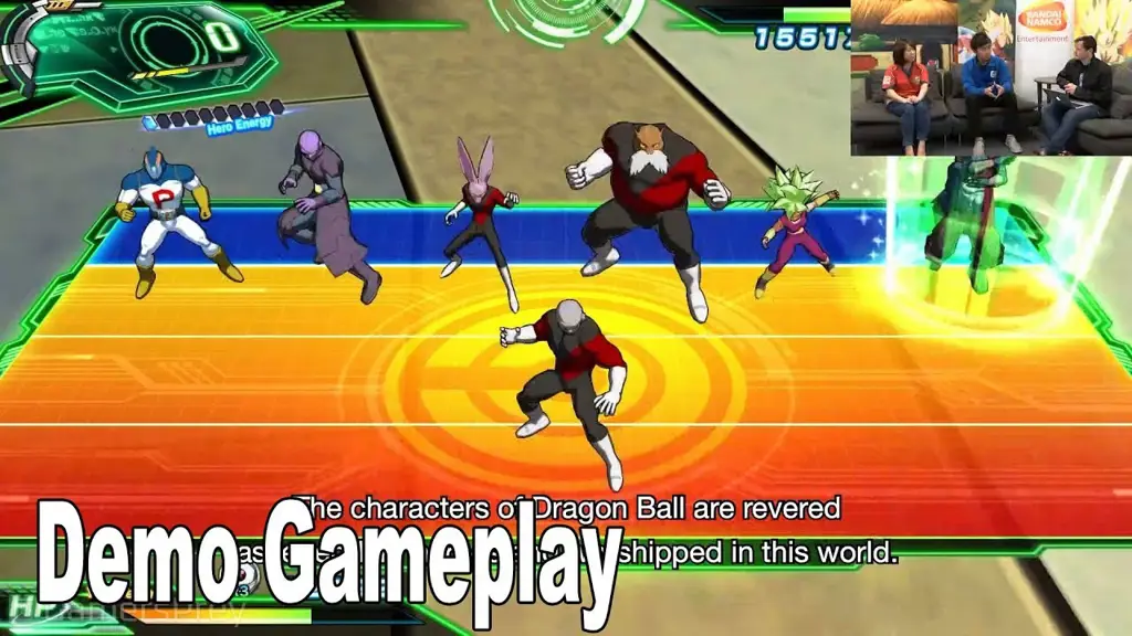 Gambar gameplay Dragon Ball Heroes yang seru dan menegangkan