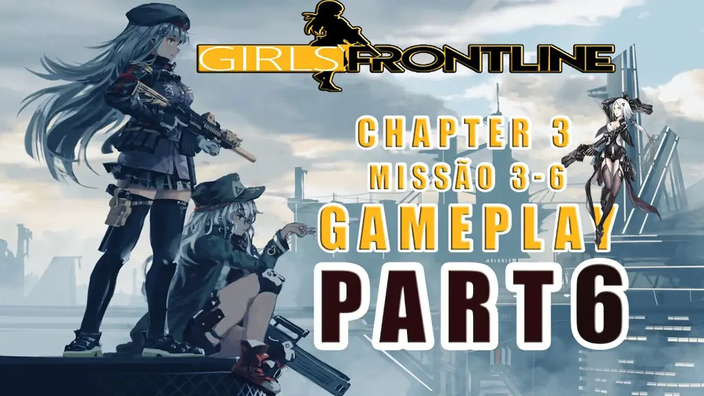 Gambar gameplay Girls Frontline yang menunjukkan pertempuran taktis