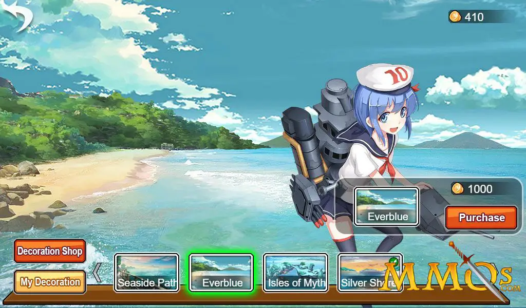 Gambar screenshot gameplay KanColle