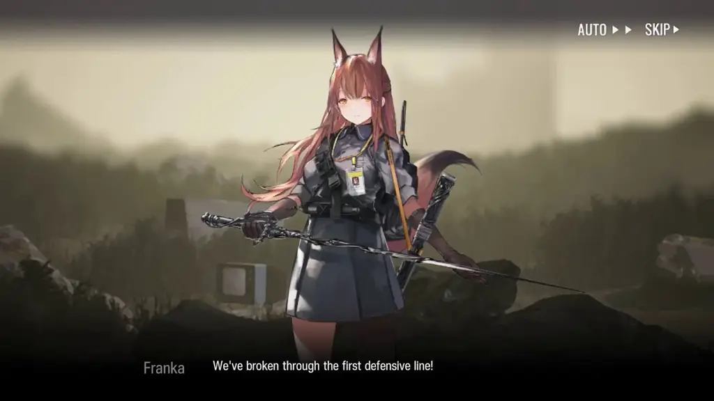 Gambar gameplay Arknights di Indonesia