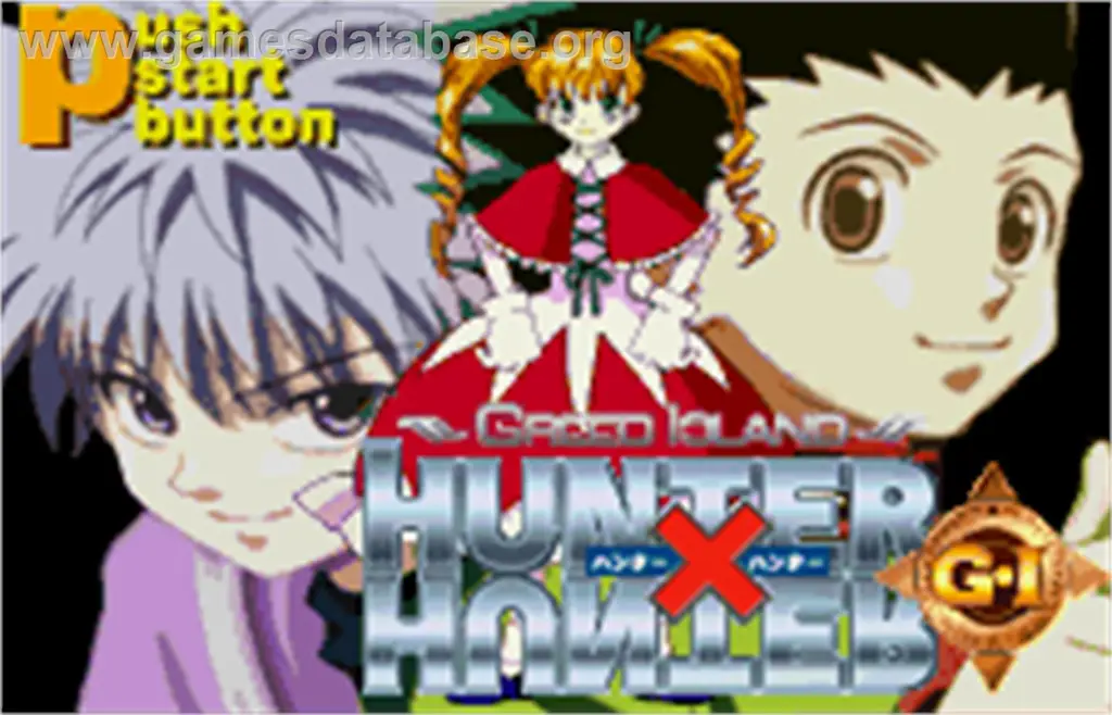 Gambar gameplay Greed Island dalam Hunter x Hunter