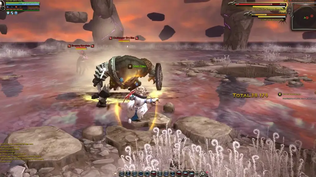 Gambar gameplay Dragon Nest yang menarik