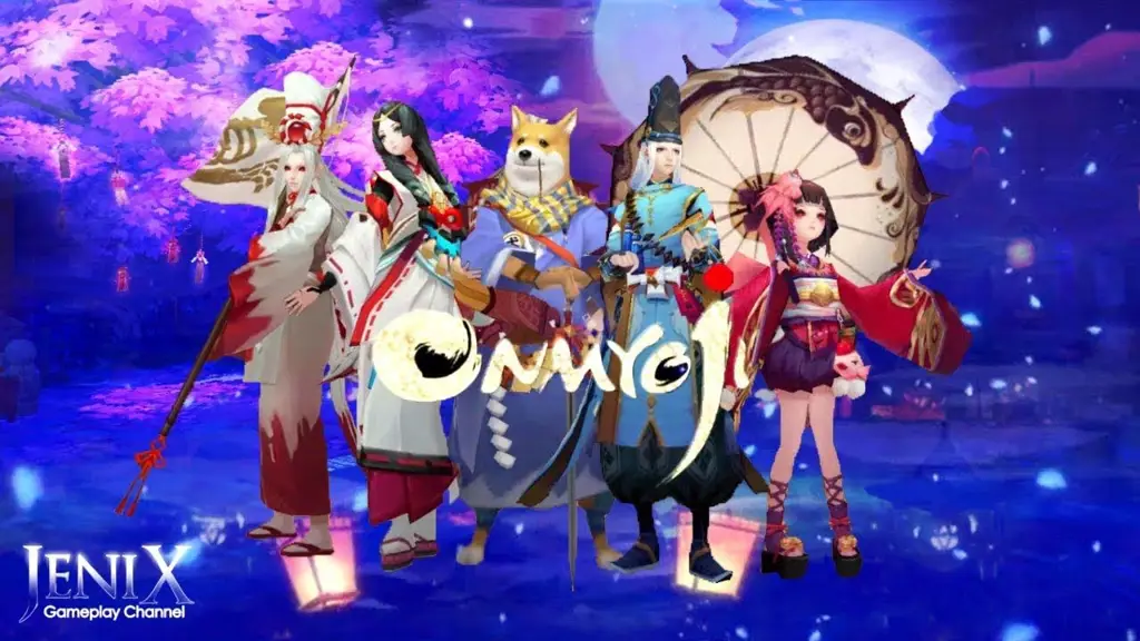 Gambar gameplay Onmyouji