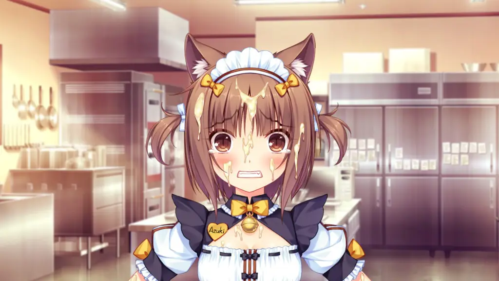 Cuplikan gambar gameplay Nekopara