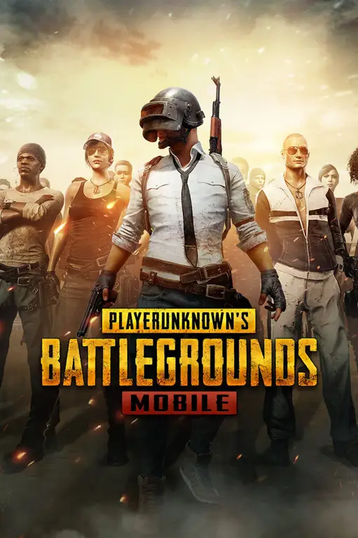 Gameplay PUBG Mobile dengan suara anime