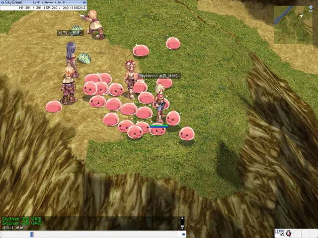 Gambar cuplikan gameplay Ragnarok Online