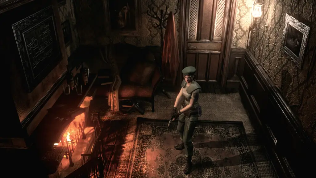 Gambar gameplay Resident Evil