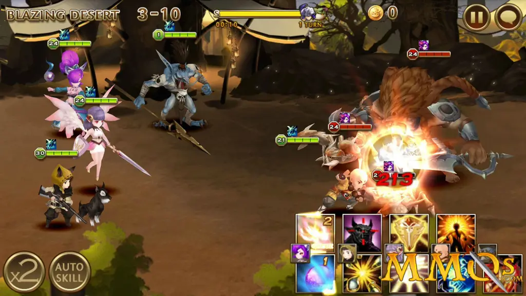 Tangkapan layar gameplay Seven Knights