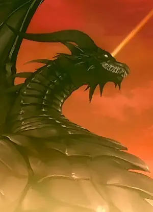 Gambar gamer merayakan mendapatkan karakter Bahamut yang langka