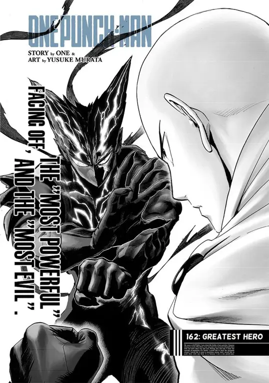 Gambar Garou dalam One Punch Man chapter 89