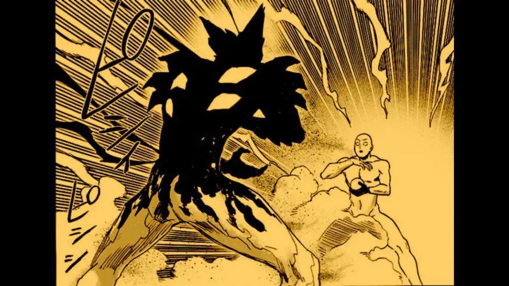 Gambar Garou di One Punch Man Chapter 185