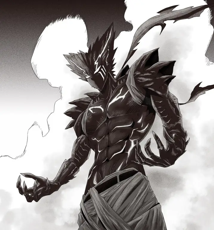 Gambar Garou, salah satu villain kuat di One Punch Man