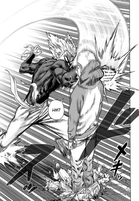 Gambar Garou dari manga One Punch Man