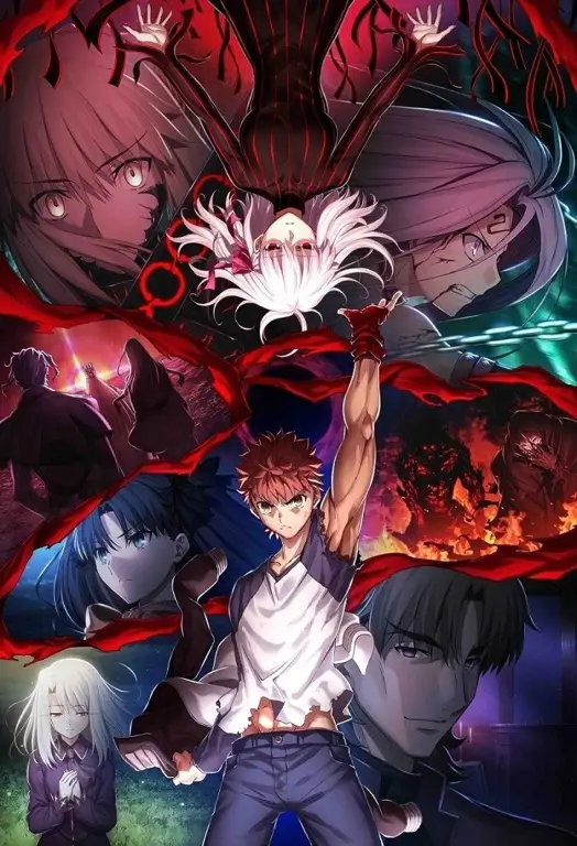 Contoh gaya animasi dalam film Fate Stay Night Heaven’s Feel 3