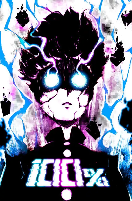 Gambar yang menampilkan gaya animasi Mob Psycho 100