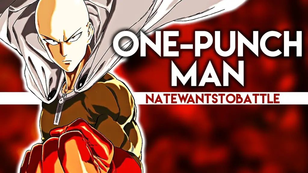 Animasi One Punch Man yang khas dan detail.