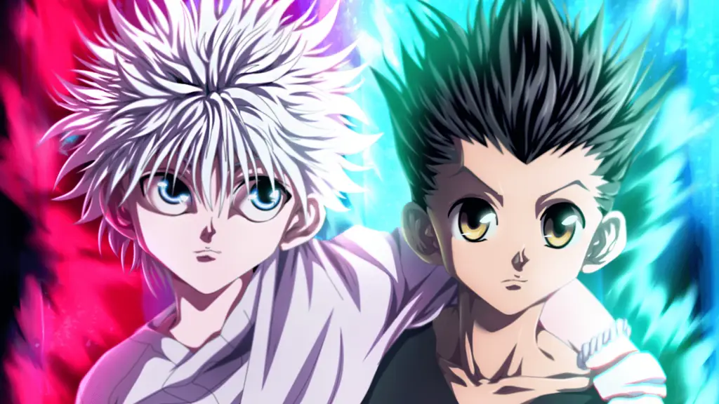 Contoh animasi khas Hunter x Hunter