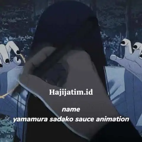 Ilustrasi gaya animasi Yamamura Sadako