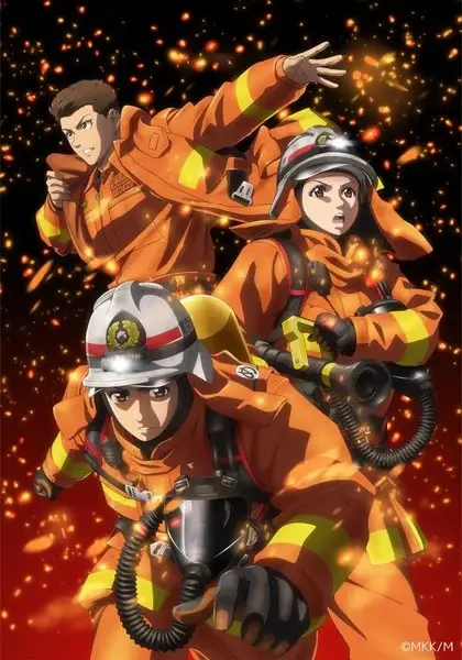 Gaya Anime Petugas Damkar Jepang Gaya ilustrasi anime petugas pemadam kebakaran Jepang