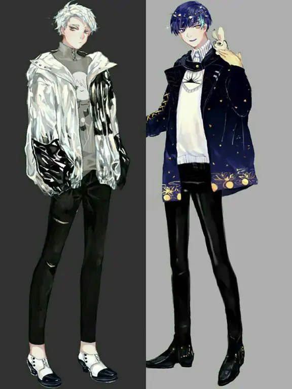 Fashion anime boys