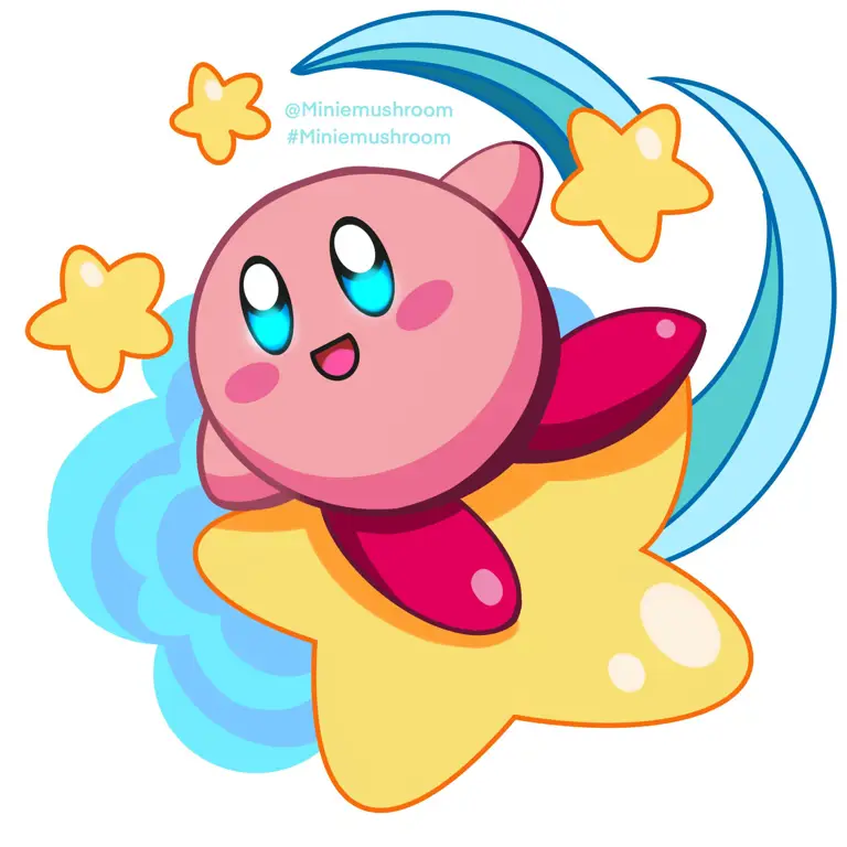 Gambar gaya kartun Kirby