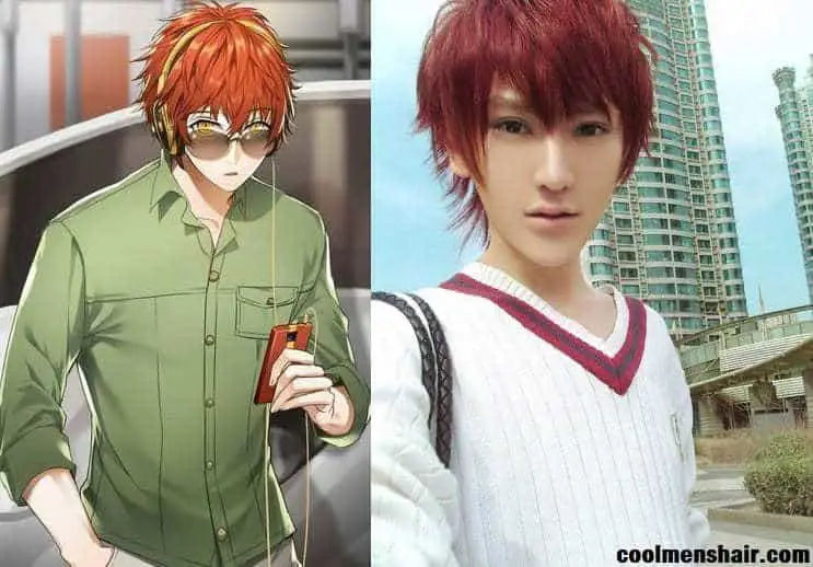 Gambar berbagai gaya rambut anime pria