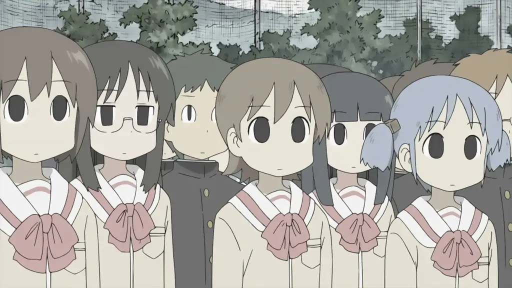 Gambar gaya seni Nichijou